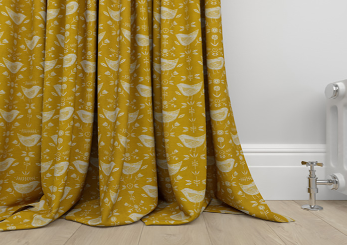 Narvik, Ochre - Made to Measure Curtains - Image 6